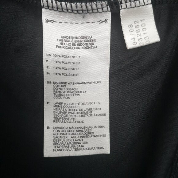 Adidas Youth's Size XL Unisex Black with White Stripes 1/4 Zip Pullover - Picture 7 of 11